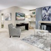 Open space living area with natural lighting